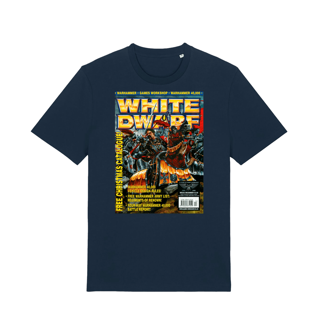 French Navy Printed T-shirt Front